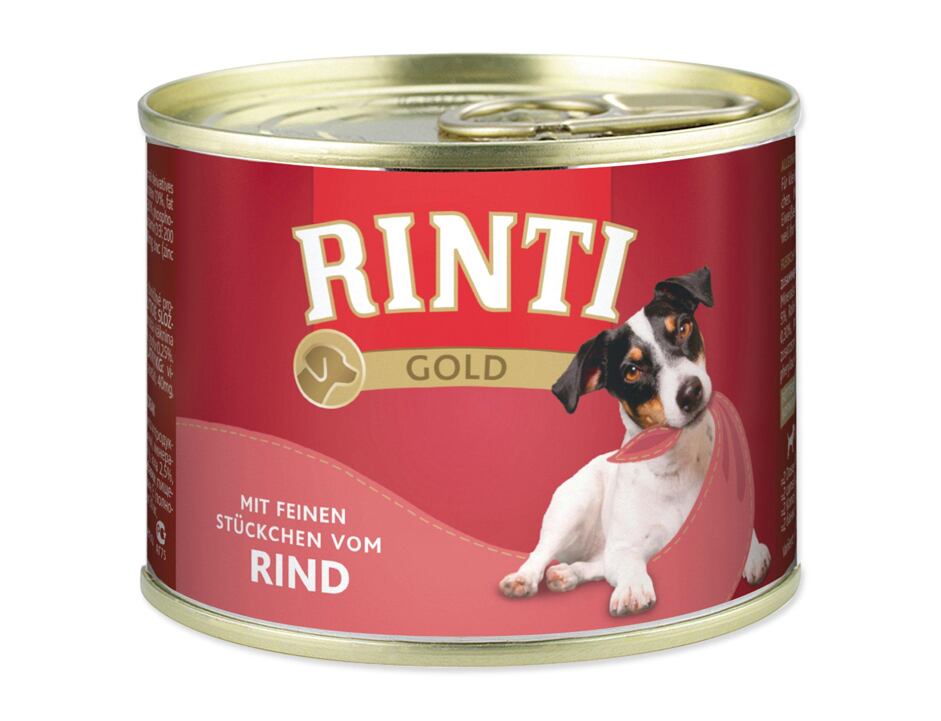 Konzerva RINTI Gold hovězí 185 g