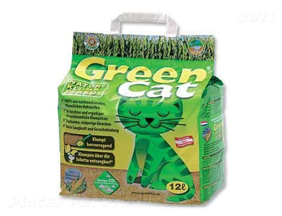 Kočkolit Green Cat 12 Litr