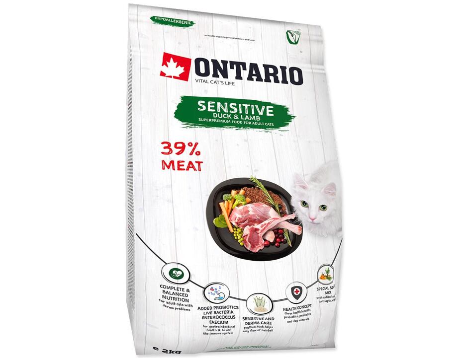Ontario Cat Sensitive 2 kg