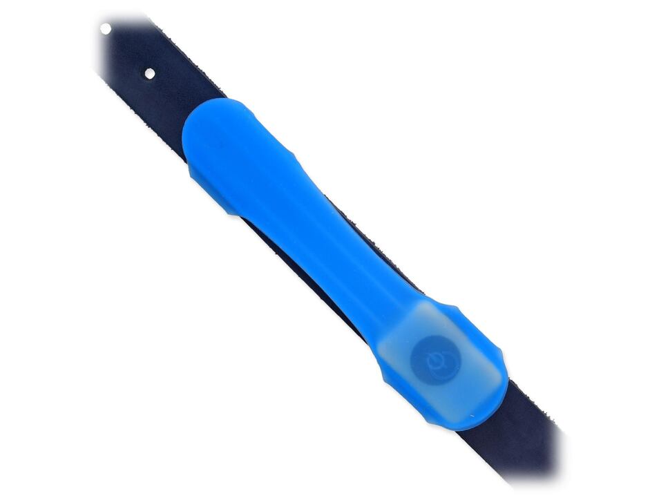 Návlek DOG FANTASY LED svítící modrý