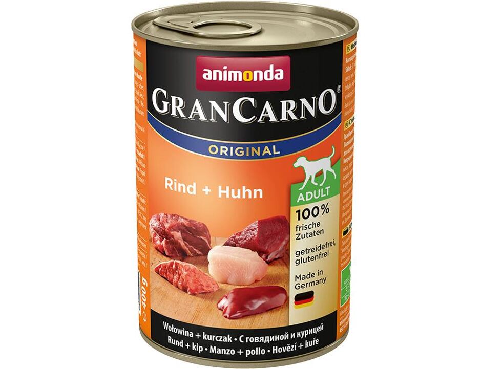 Konzerva ANIMONDA Gran Carno hovězí + kuře 400 g