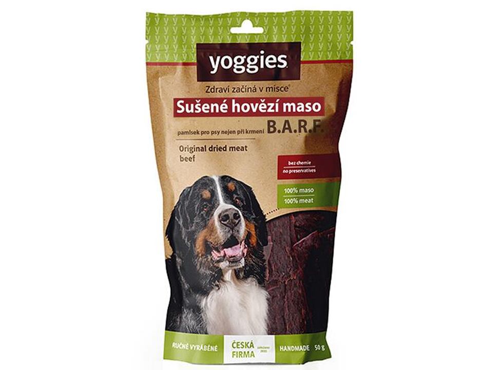 Yoggies Sušené hovězí maso 45g