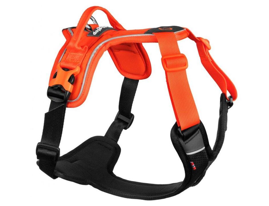 Non-stop Dogwear Postroj Ramble černo-oranžový