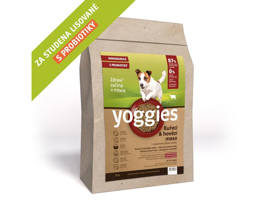 Yoggies MINI Kuřecí + hovězí maso