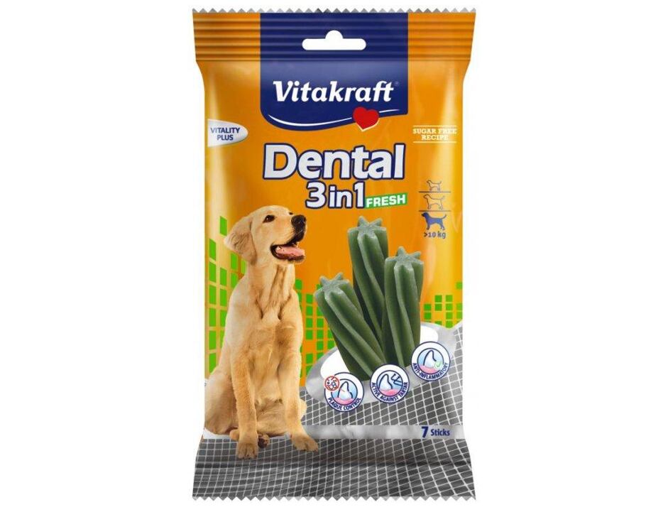 Dental stick 3 in 1 FRESH medium 180 g