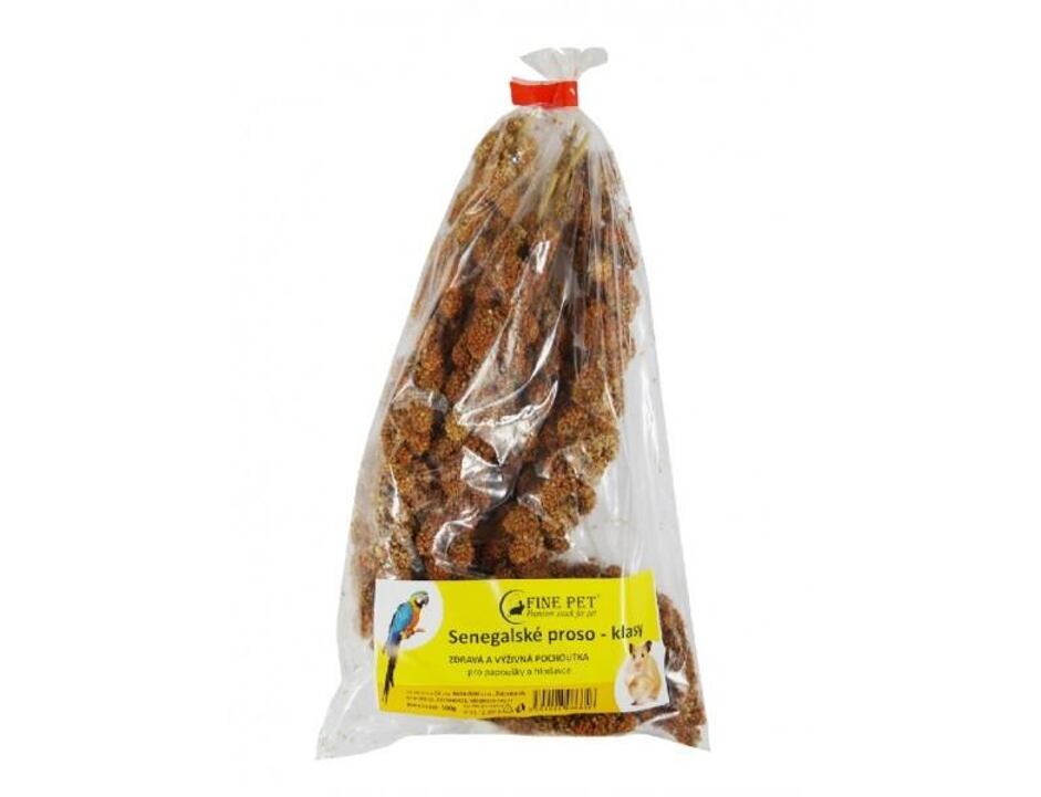 Senegalské proso klasy červené 200 g