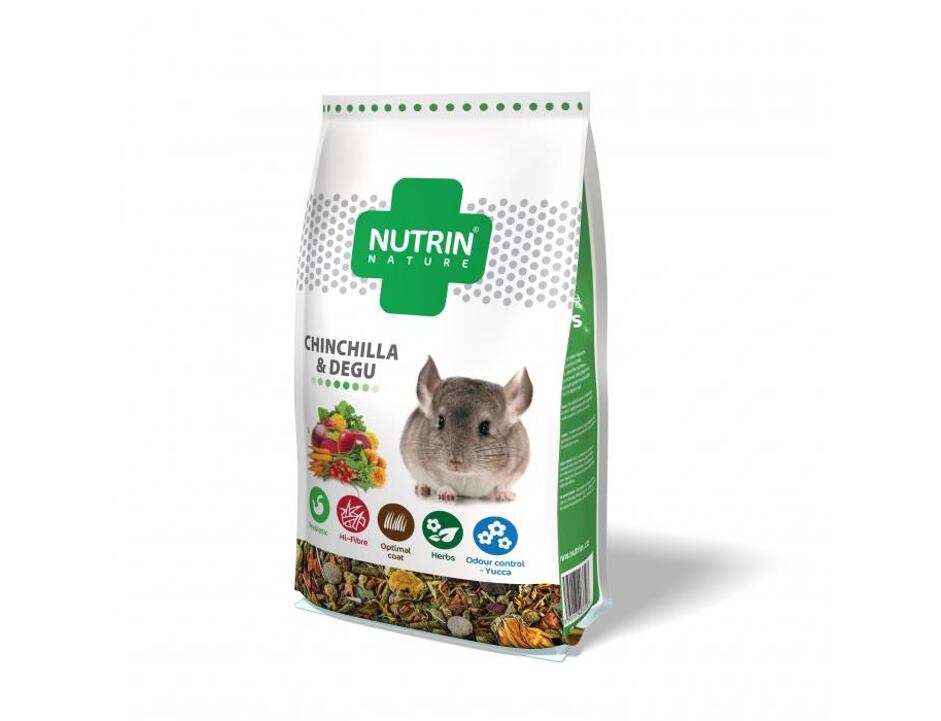 NUTRIN Nature - činčila a osmák 750 g