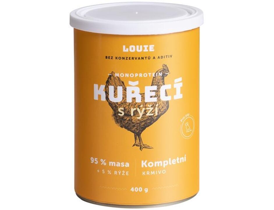 Louie Kuřecí s rýží 400g