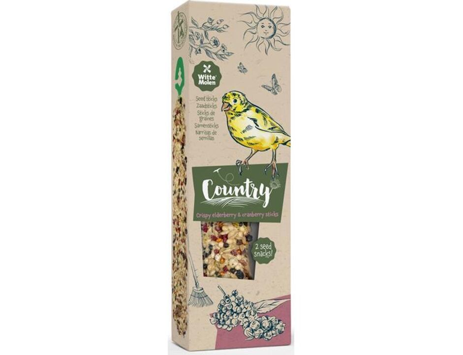 Witte Molen Country Sticks tyčinky kanárek 60g