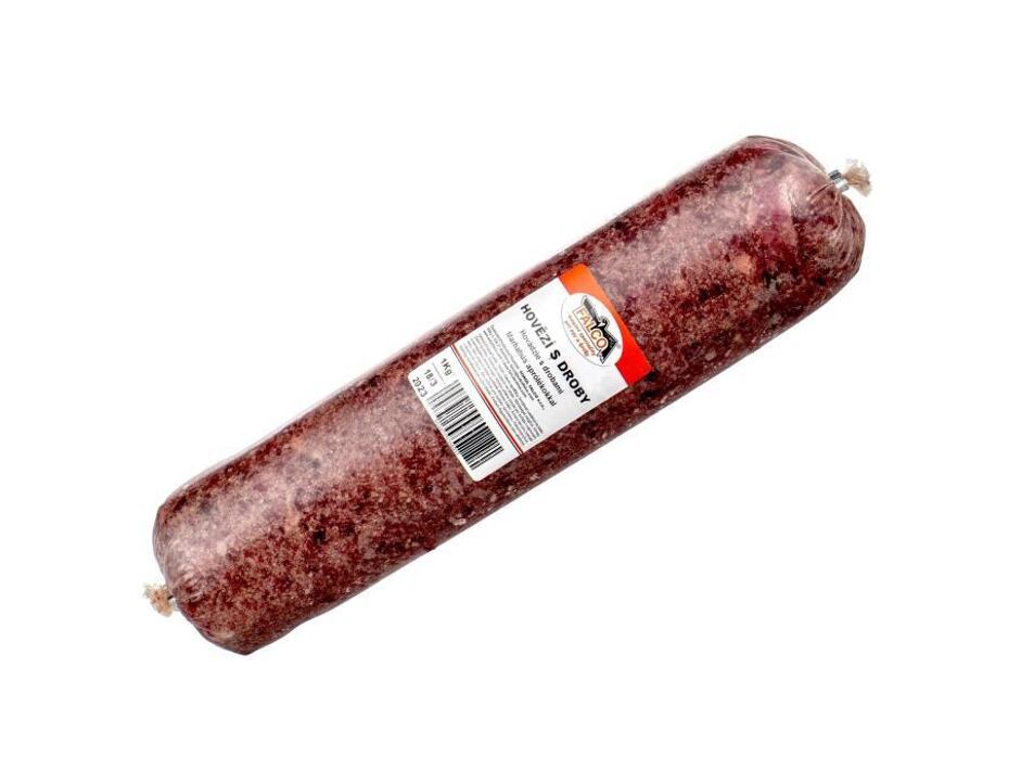 SOKOL FALCO Hovězí s droby salám 1kg