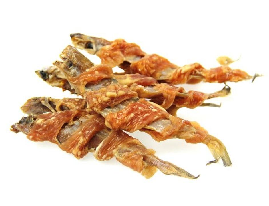 Rybička obalená kuřecím masem 250g