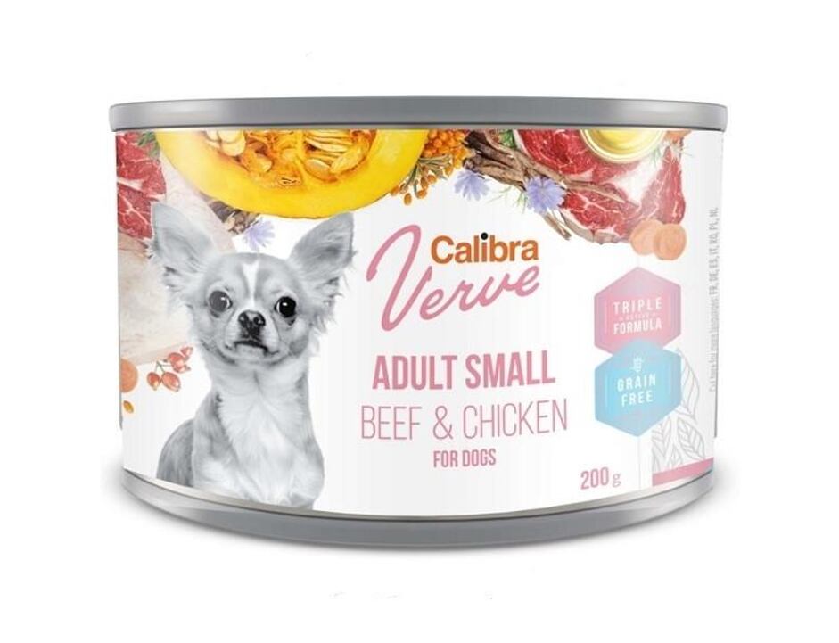 Calibra Verve GF Adult Small Beef&Chicken 200 g