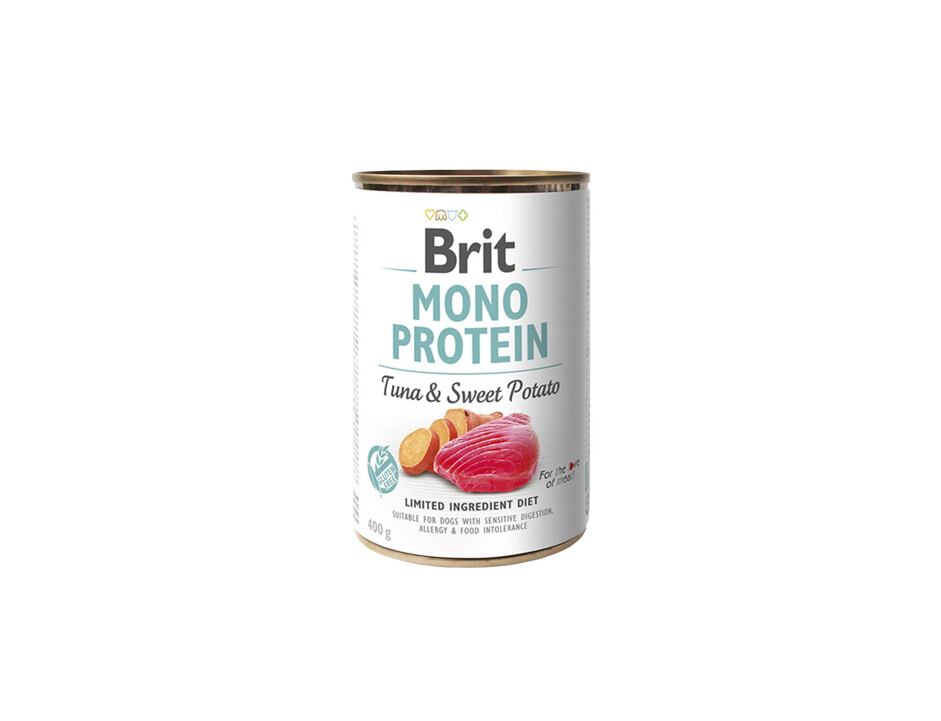 Brit Mono Protein konz. Tuna & Sweet Potato 400 g