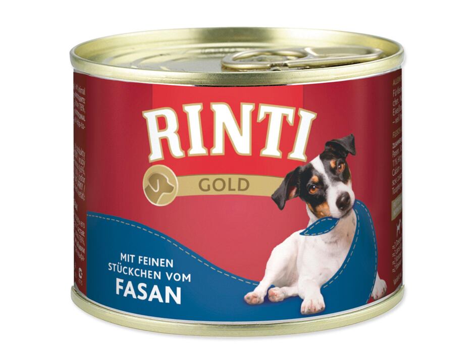Konzerva RINTI Gold bažant 185 g