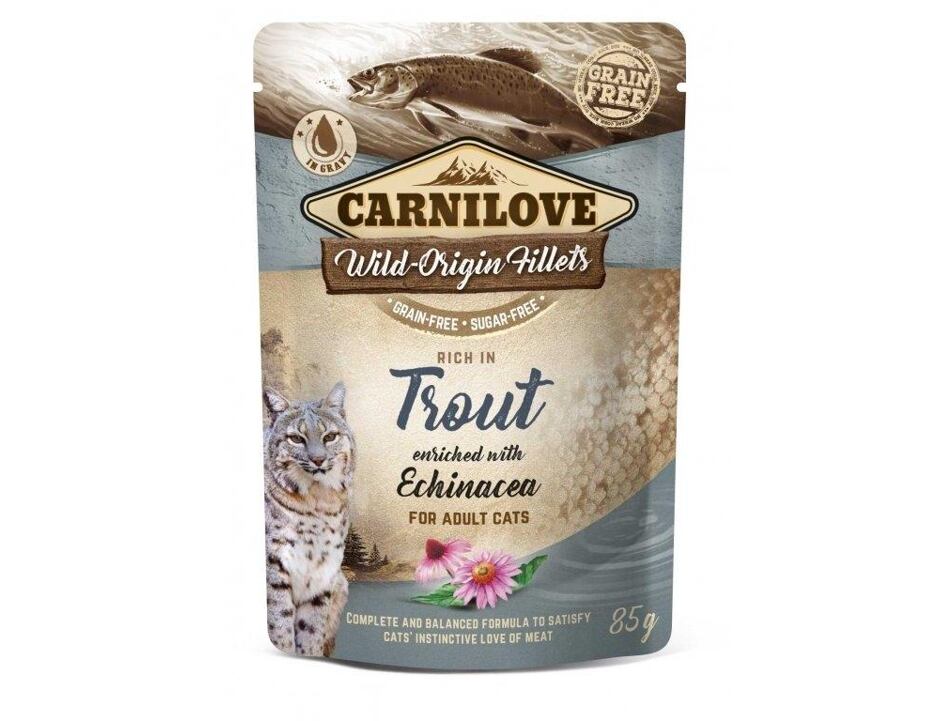 Carnilove Cat Pouch Trout Enriched & Echinacea 85g