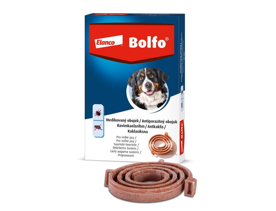 BOLFO 70cm obojek ad u.v. (velký pes)