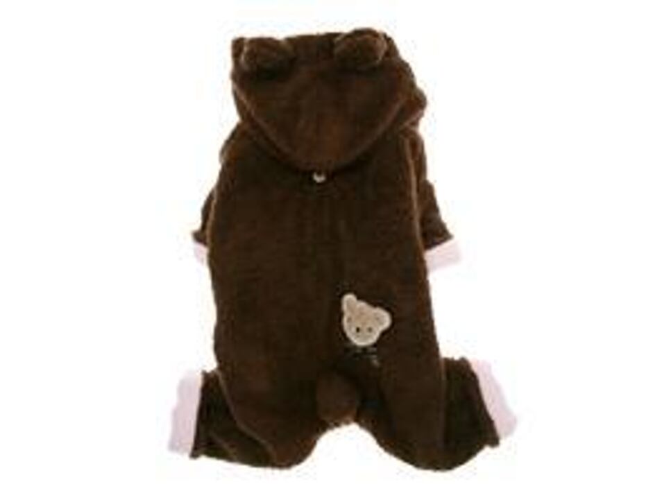 Puppy Angel psí mikina Where Is My Bear For Girls hnědá