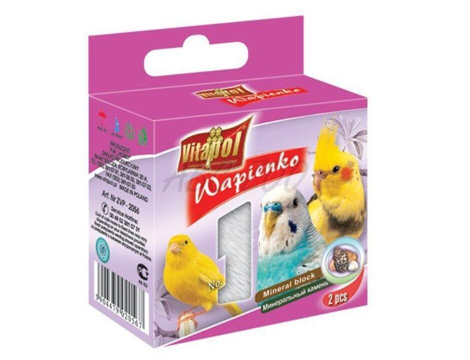 Kámen minerální VITAPOL pro ptáky - mušle