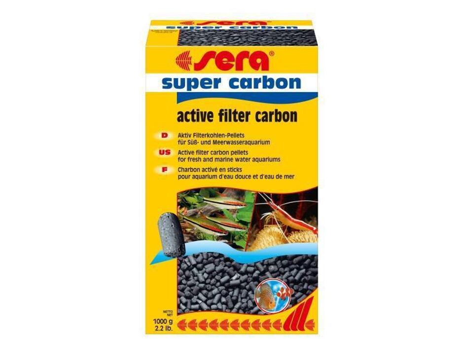 Sera super carbon 1 kg - aktivní uhlí