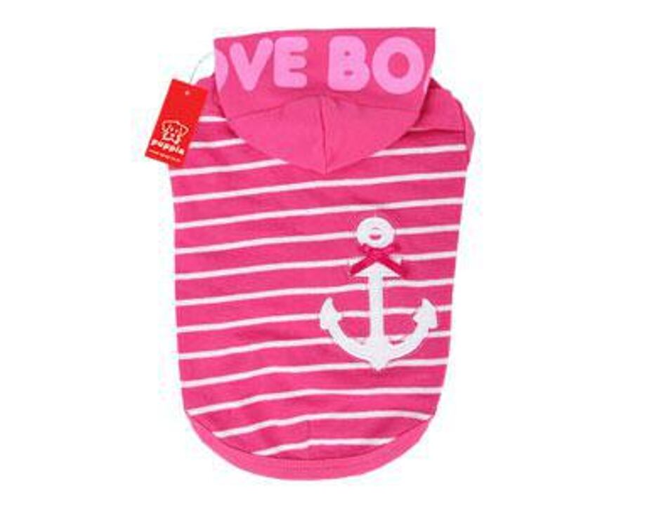 Puppia LOVE BOAT MIKINA - růžová