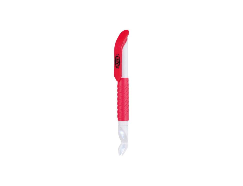 Trixie vytahovač na klíšťata v tužce s LED světlem 14 cm