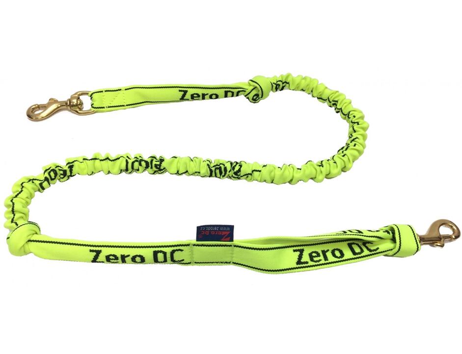 Vodítko s tlumičem DO 10kg neonově zelené