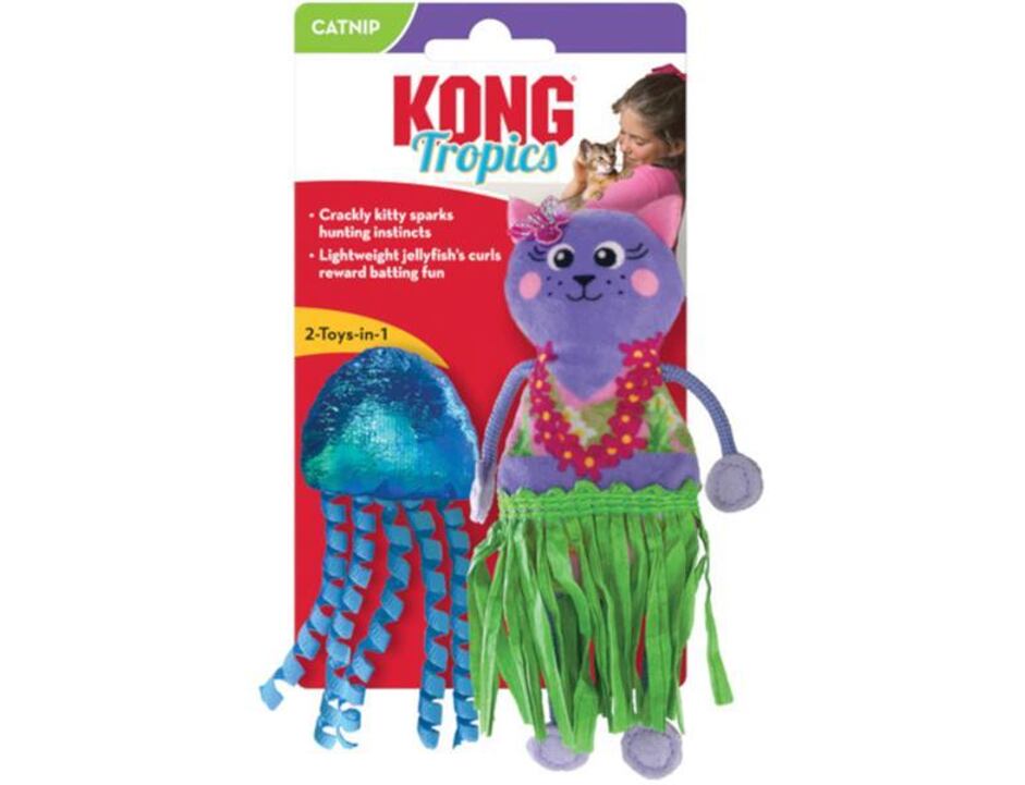 Hračka KONG Cat Tropics hula