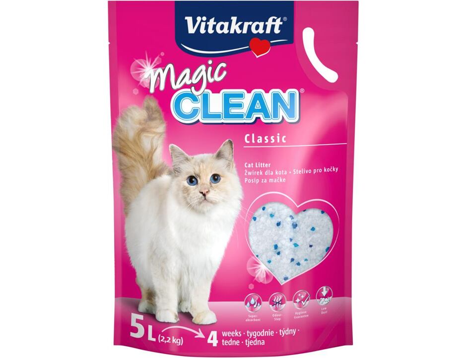 Magic Clean silik. podestýlka 5l /6