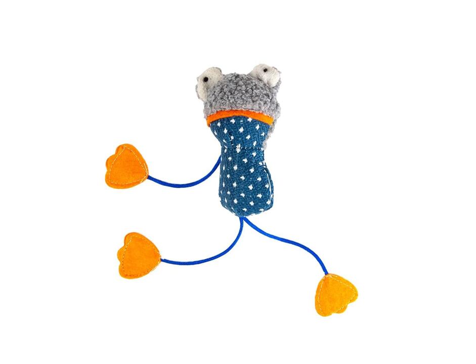 Comfy Hračka pro kočky Žába 11cm