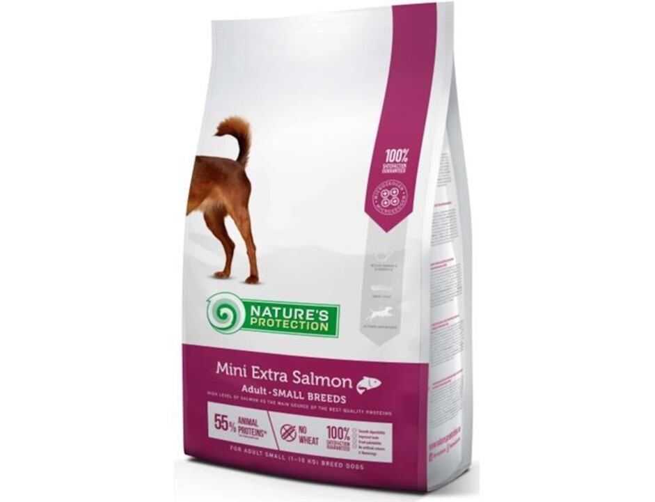 Nature's Protection Dog Dry Adult Mini Extra Salmon