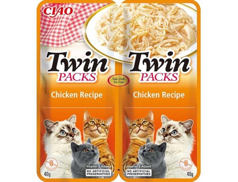 Inaba Twin Packs cat kuře 80g