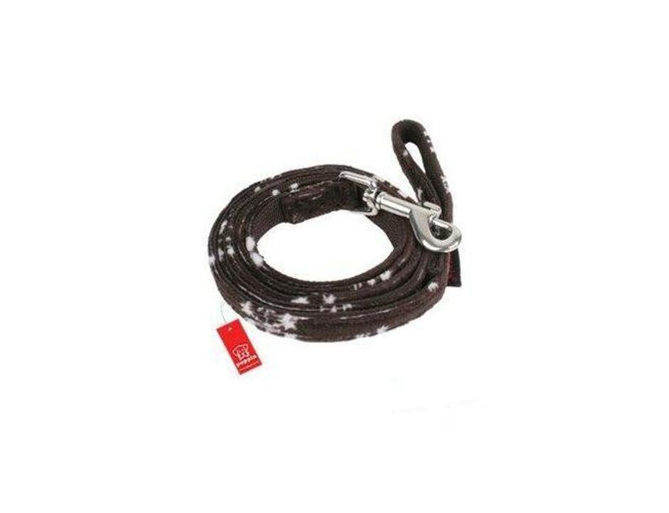 Puppia Snowflake Lead vodítko  - L hnědé