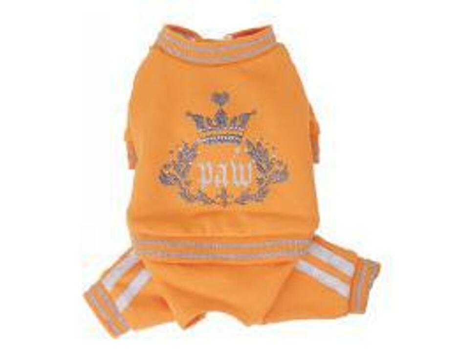 Puppy Angel Luxury Paw tepláky - oranžové