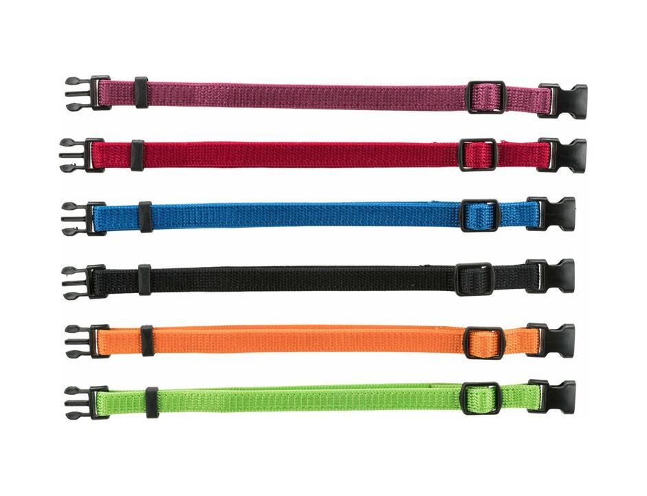 TRIXIE Balení nylon.rozeznávacích obojků pro štěňata M-L 22-35cm/10mm