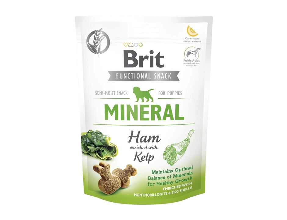 Brit Care Dog Functional Snack Mineral Ham Puppies 150g