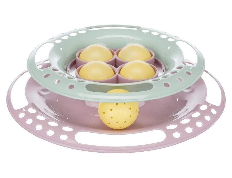 Trixie JUNIOR hračka pro koťata kruh s míčky 24 cm