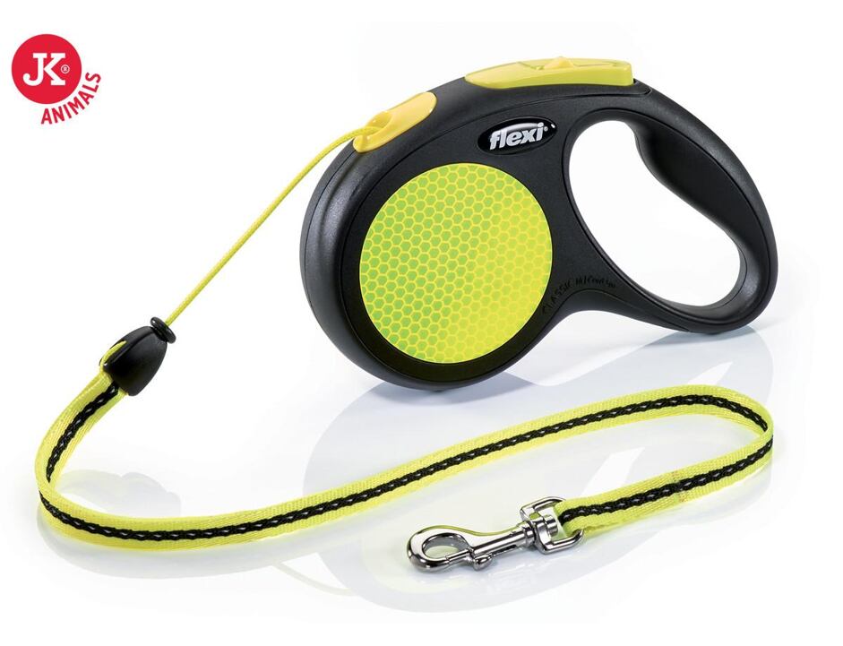 Vodítko FLEXI Neon lanko M 5m/20kg