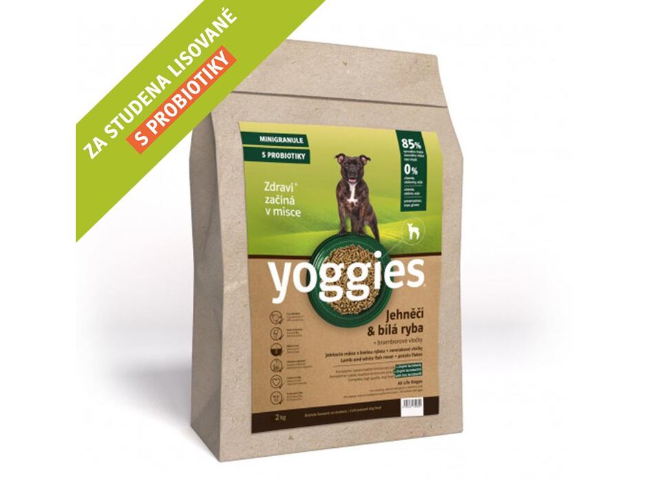 Yoggies MINI Jehněčí + bílá ryba