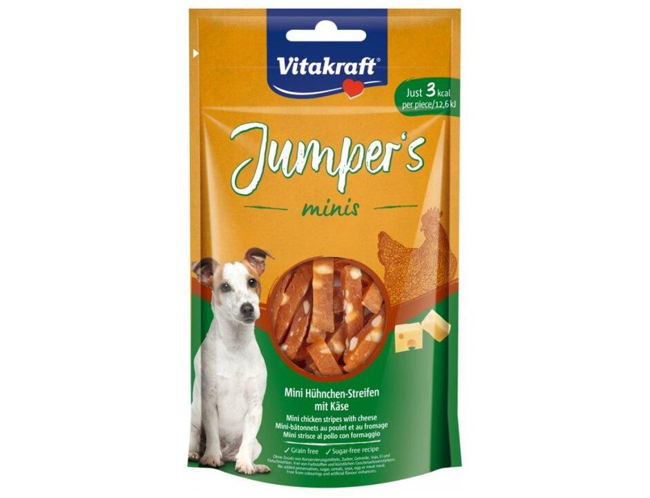 Jumper's minis kuřecí stripsy 80 g