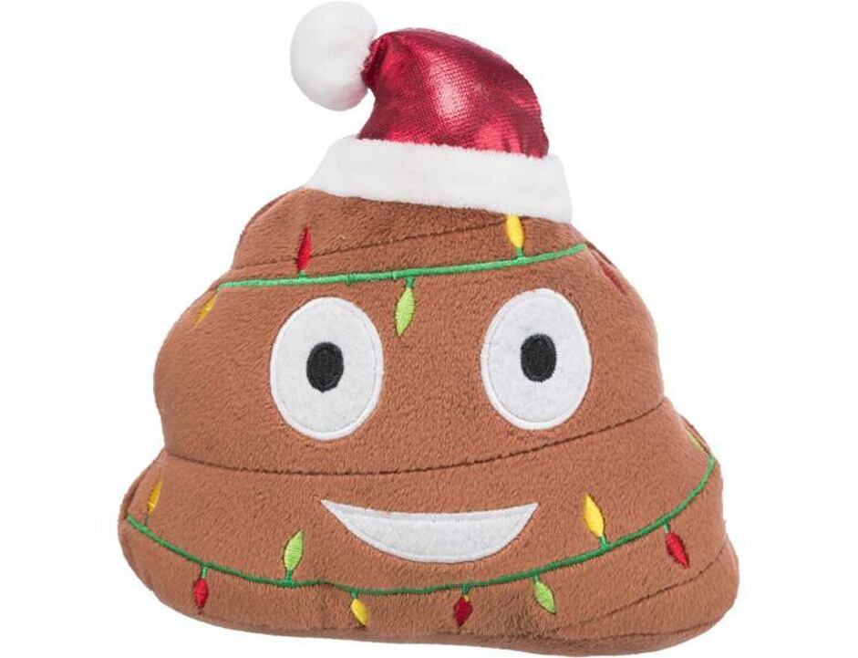 Trixie Xmas EMOTICON - Vánoční plyšová hračka 17 cm