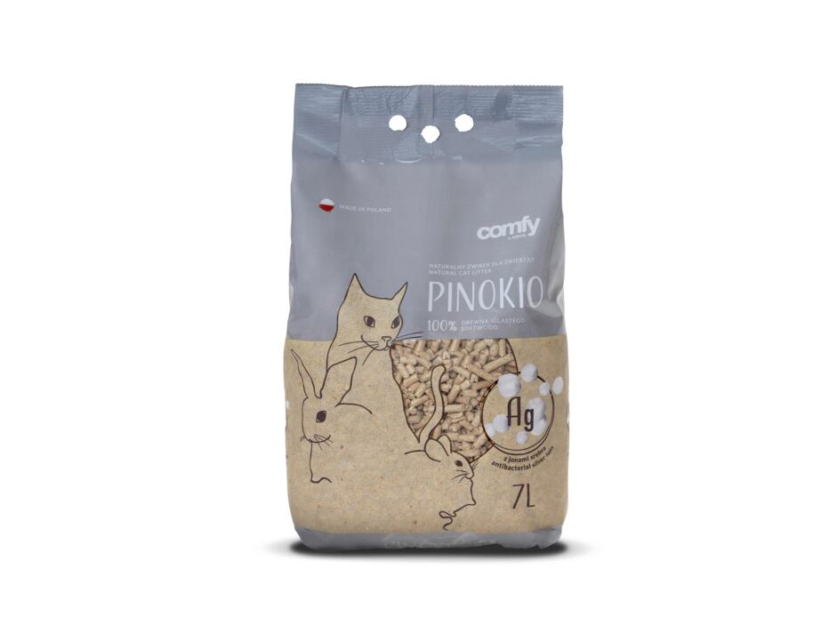 Comfy Podestýlka Pinokio Silver 7L