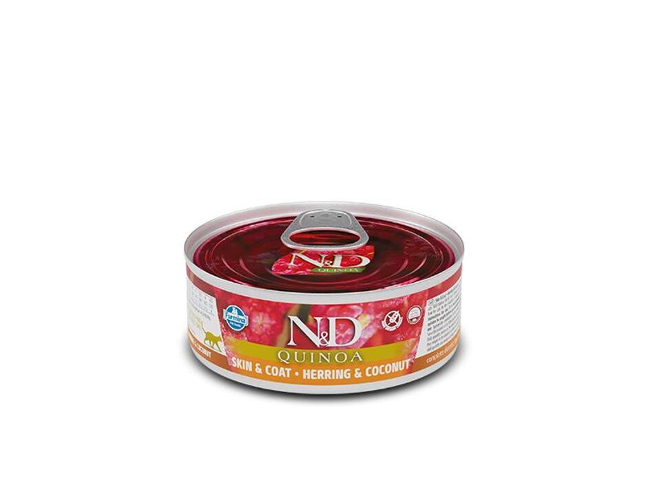 N&D CAT QUINOA Adult Herring & Coconut 80g