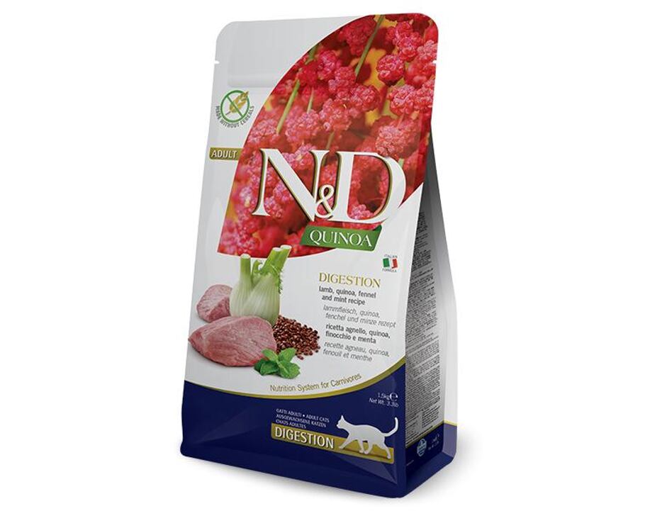 N&D Quinoa CAT Digestion Lamb & Fennel