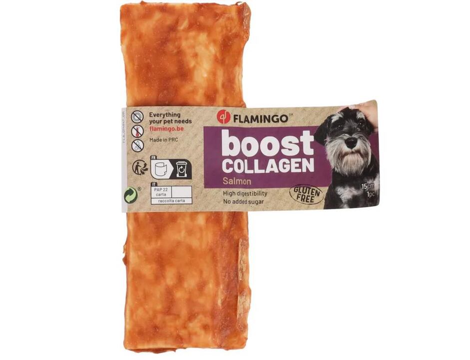 Flamingo Collagen Boost Lososový plátek 15cm