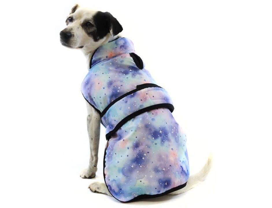 Obleček vesta Nebula XL LUX modro-růžová