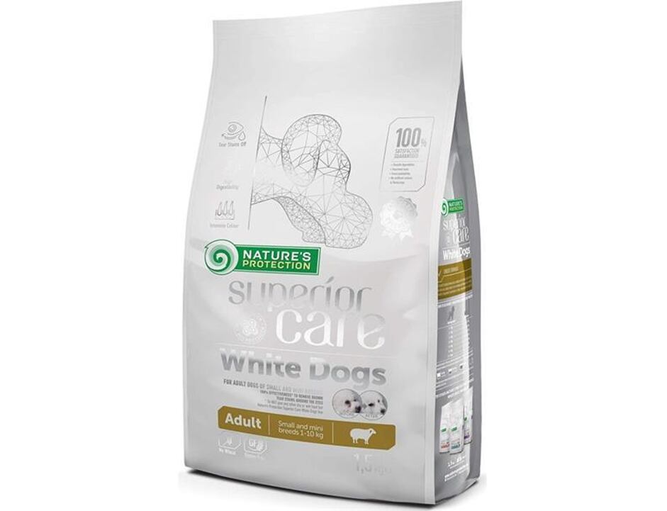 Nature's Protection Superior Care Dog Dry White Dogs Adult Small Breed Lamb