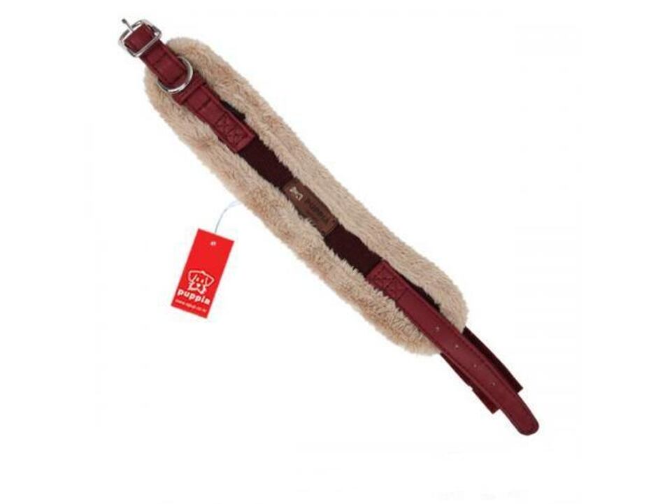 Puppia Zippy neckguard obojek červená
