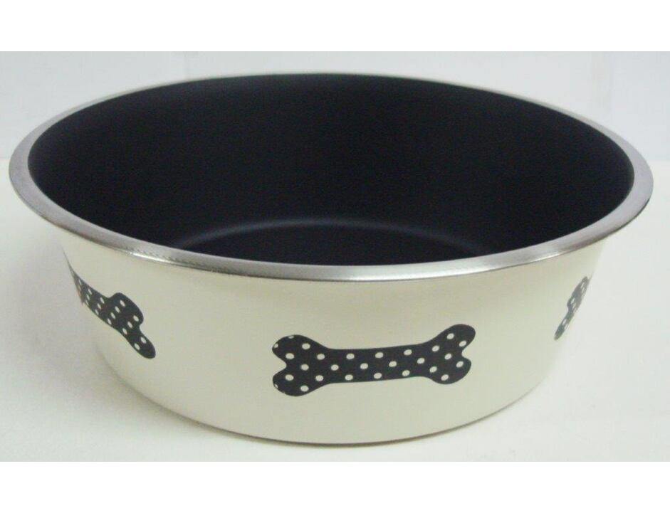 Miska LAVOR kostičky ČERNÁ MAT 0,35l/13,5cm