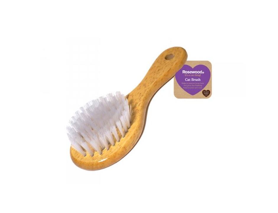 Kartáč pro kočky s dřevěnou rukojetí - Cat Brush 7
