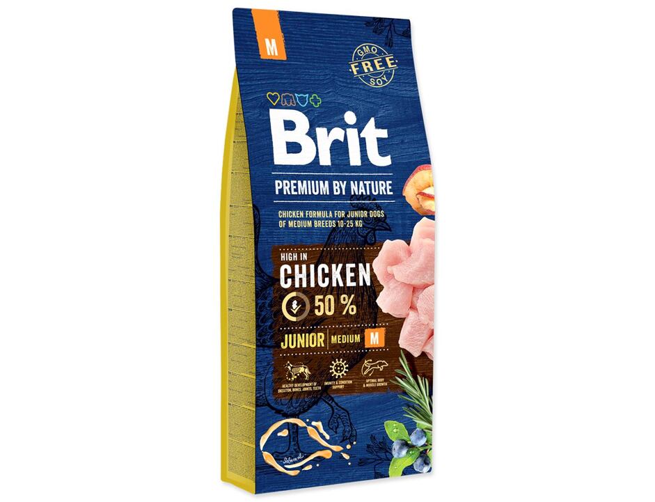Brit Premium by nature Junior M 15kg